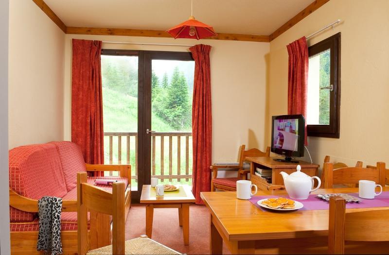 Madame Vacances Residence Les Chalets Du Thabor Valfrejus Exterior foto